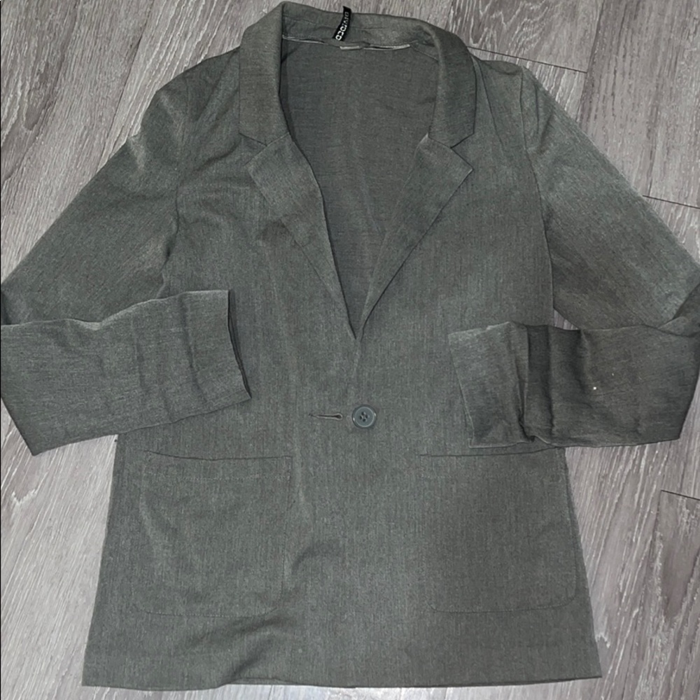 H&M grey blazer